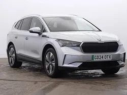 Brilliant silver metallic New 2024 Skoda Enyaq iV SUV | £29,900 (Good price)
