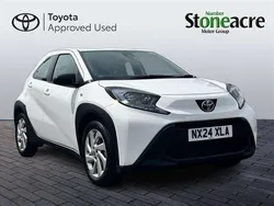 White Used 2024 Toyota Aygo PURE Hatchback | £13,500 (Fair price)