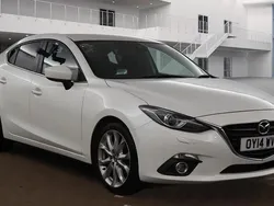 White Used 2014 Mazda 3 Inclusive Sedan | £5,420 (Fair price)