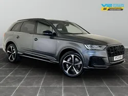 Grey Used 2021 Audi Q7 Black Edition SUV | £31,595 (Good price)