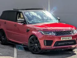 Red Used 2018 Land Rover Range Rover Sport Autobiography Dynamic SUV | £26,475 (Fair price)
