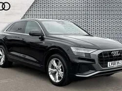 Black Used 2019 Audi Q8 S-Line SUV | £35,616 (Good price)