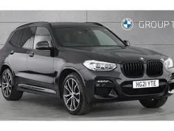 Sophisto grey xirallic Used 2021 BMW X3 M Sport SUV | £26,990 (Good price)
