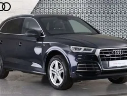 Blue Used 2018 Audi Q5 S-Line SUV | £19,874 (Good price)