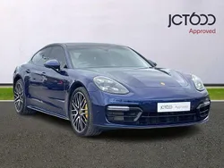 Blue Used 2021 Porsche Panamera Turbo S Sedan | £79,104