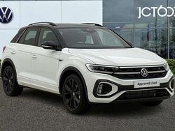White New 2025 VW T-Roc Black Edition SUV | £32,741 (Fair price)