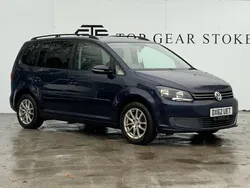 Blue mettalic Used 2023 VW Touran Match MPV | £7,495