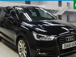Black Used 2018 Audi A1 Sportback S-Line Hatchback | £11,800 (Fair price)