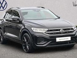 Black Used 2024 VW T-Roc R-line SUV | £24,378 (Fair price)