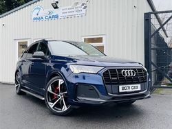 Blue Used 2021 Audi Q7 Black Edition SUV | £47,994