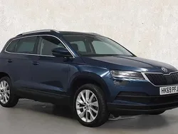 Blue Used 2019 Skoda Karoq SE L SUV | £16,501 (Fair price)