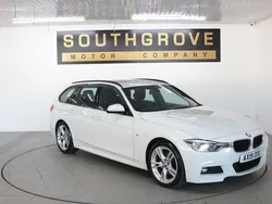 White Used 2019 BMW 330 M Sport Estate | £17,989 (Super price)