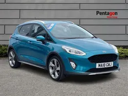 Blue Used 2018 Ford Fiesta Active Hatchback | £9,242 (Fair price)