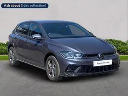 Grey Used 2023 VW Polo R-line Hatchback | £20,221 (Fair price)