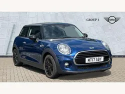 Blue Used 2017 Mini Cooper Hatch Hatchback | £8,895 (Fair price)