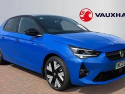 Blue Used 2021 Vauxhall Corsa-e SRi Hatchback | £10,648 (Fair price)
