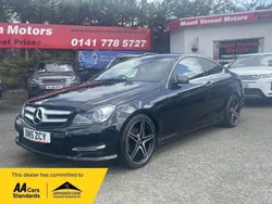 Black Used 2015 Mercedes C220 Sport Edition Coupe | £9,995 (Super price)