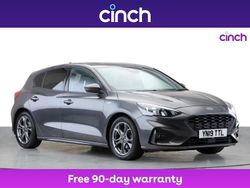 Grey Used 2019 Ford Focus ST-Line Hatchback | £10,199 (Fair price)
