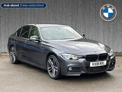 Grey Used 2018 BMW 335 M Sport Sedan | £20,689 (Fair price)