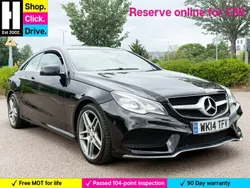 Black Used 2014 Mercedes E220 AMG Coupe | £6,210 (Good price)