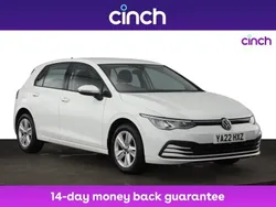 White Used 2022 VW Golf VIII Life Hatchback | £16,949 (Super price)