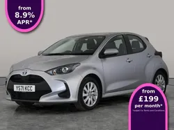 Silver Used 2022 Toyota Yaris Hybrid Hatchback | £14,645 (Good price)