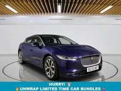 Blue Used 2021 Jaguar I-Pace SUV | £17,899 (Good price)