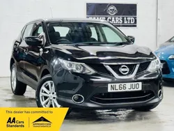 Black Used 2016 Nissan Qashqai Acenta SUV | £4,800