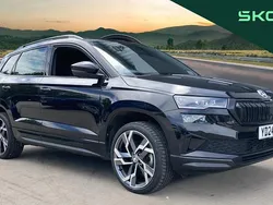 Black Used 2024 Skoda Karoq SportLine SUV | £26,775 (Fair price)