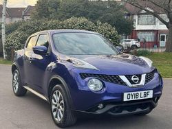 Blue Used 2018 Nissan Juke Tekna SUV | £7,999 (Super price)
