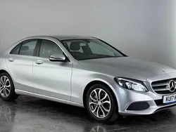 Silver Used 2017 Mercedes C250 Sedan | £12,600 (Super price)