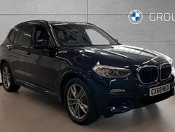 Black Used 2018 BMW X3 M Sport SUV | £22,450 (A bit pricey)