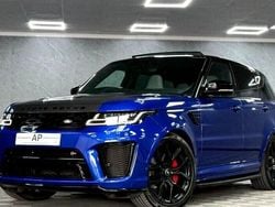 Blue Used 2019 Land Rover Range Rover Sport SVR SUV | £45,890 (Good price)