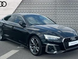 Black Used 2022 Audi A5 S-Line Coupe | £29,589 (Fair price)