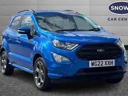 Blue Used 2022 Ford Ecosport ST-Line SUV | £11,789 (Good price)