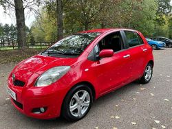 Red Used 2010 Toyota Yaris Hatchback | £2,550 (Good price)