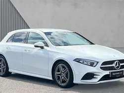White Used 2020 Mercedes A180 AMG line Hatchback | £18,600 (Fair price)