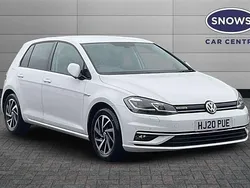 White Used 2020 VW Golf VII Edition Hatchback | £14,849 (Fair price)