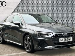 Grey Used 2025 Audi A3 S-Line Sedan | £29,277 (Fair price)