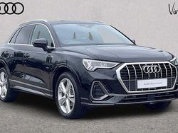 Black Used 2025 Audi Q3 S-Line SUV | £31,698 (Fair price)