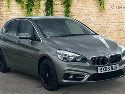 Silver Used 2016 BMW 218 Active Tourer Luxury Line MPV | £12,053 (Expensive)