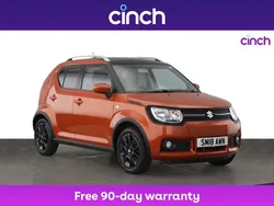 Orange/black Used 2018 Suzuki Ignis SZ-T Hatchback | £9,999 (Fair price)