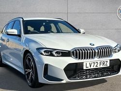 White Used 2022 BMW 320 M Sport Estate | £26,927 (Fair price)