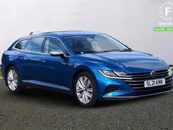 Blue Used 2021 VW Arteon Elegance Estate | £18,799 (Super price)
