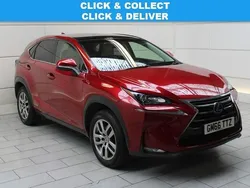 Red Used 2017 Lexus NX300h Luxury Line SUV | £17,500 (Fair price)