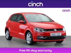 Red Used 2017 VW Polo Edition Hatchback | £8,599 (Fair price)