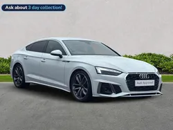 White Used 2023 Audi A5 S-Line Coupe | £26,274 (Fair price)