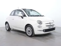 White Used 2017 Fiat 500 Lounge Hatchback | £6,000 (Fair price)