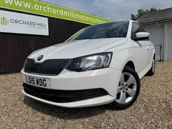 White Used 2015 Skoda Fabia SE Hatchback | £6,295 (Fair price)
