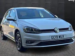White Used 2019 VW Golf VII Match Hatchback | £12,997 (Fair price)